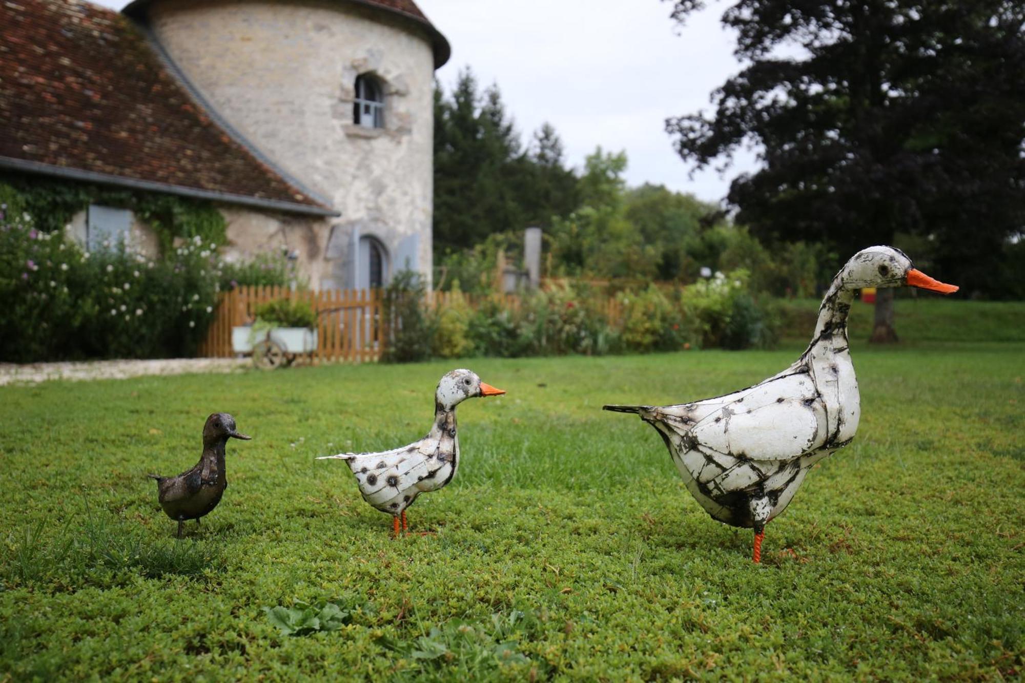 La Roulotte Deluxe De Malpas Bed & Breakfast Quingey Exterior foto